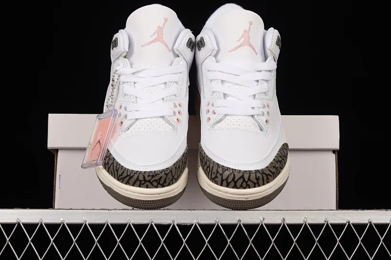 All categories Air Jordan Jordan series basketball shoes Air Jordan 3 Air Jordan 3 "Atmosphere" AJ3 Joe 3 white powder CK9246-102